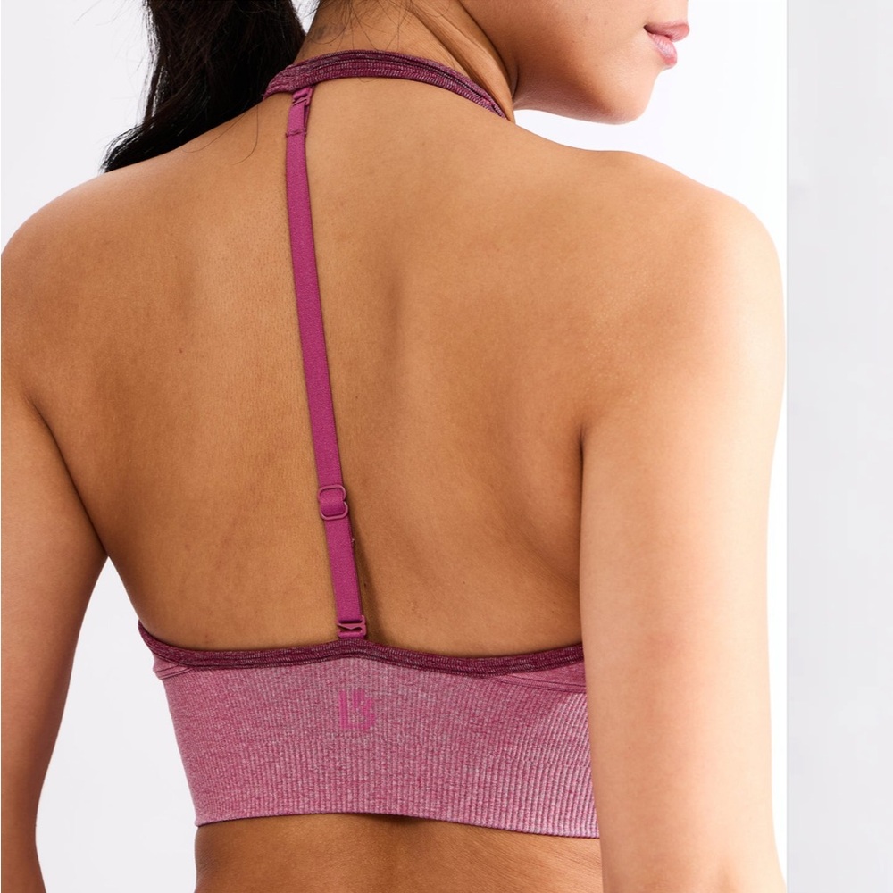 Halter Seamless Sports Bra BUFFBUNNY - Picture 5 of 5